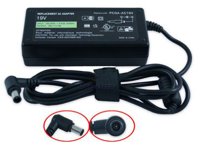 Compatible Sony Laptop AC Adapter 19.5V 3.16A 60W